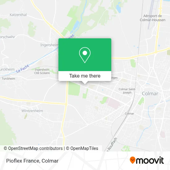 Pioflex France map