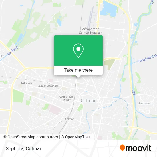 Sephora map