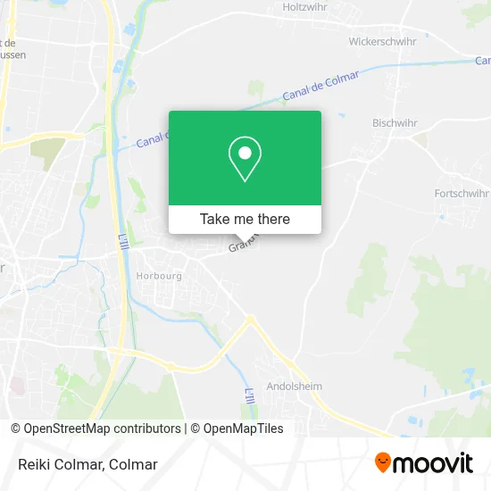 Reiki Colmar map
