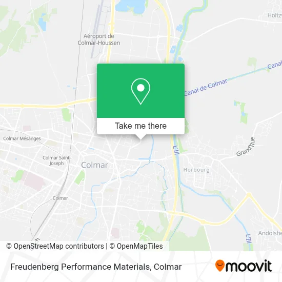 Mapa Freudenberg Performance Materials