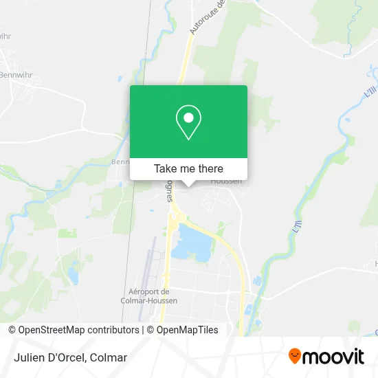 Mapa Julien D'Orcel
