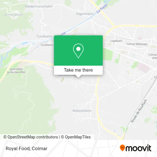 Royal Food map