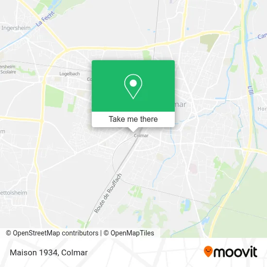 Maison 1934 map