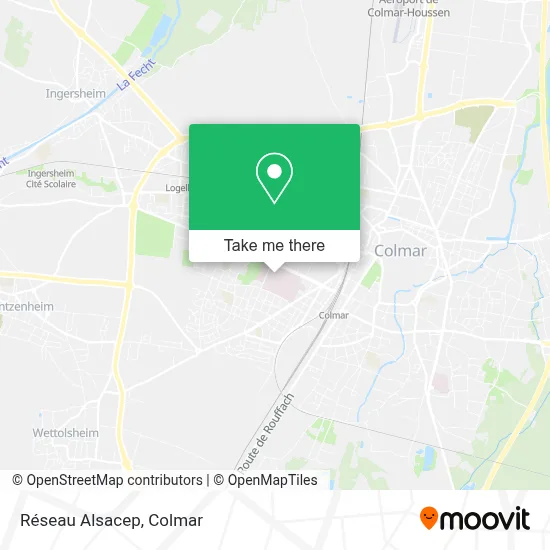 Réseau Alsacep map