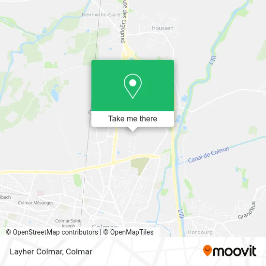Mapa Layher Colmar
