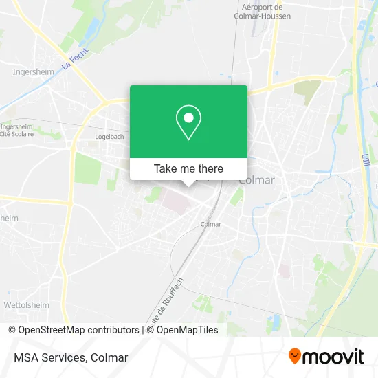 Msa Services map