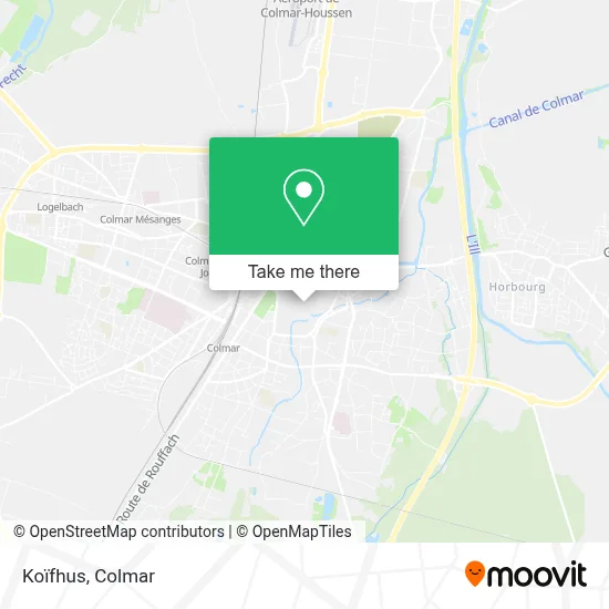 Koïfhus map