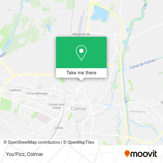 You'Pizz map