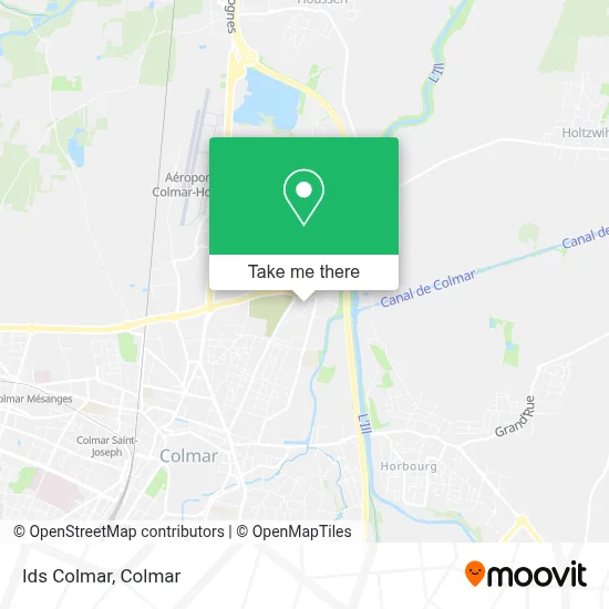 Ids Colmar map