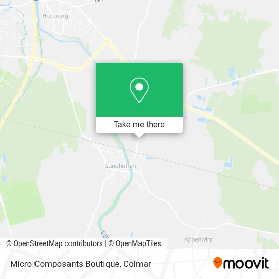 Micro Composants Boutique map