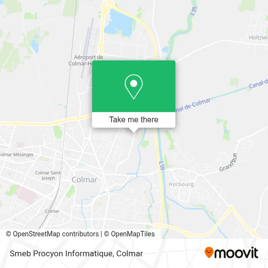 Smeb Procyon Informatique map