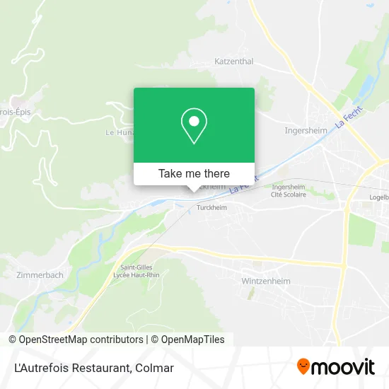 L'Autrefois Restaurant map