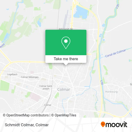 Schmidt Colmar map