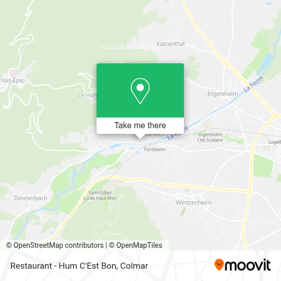 Restaurant - Hum C'Est Bon map