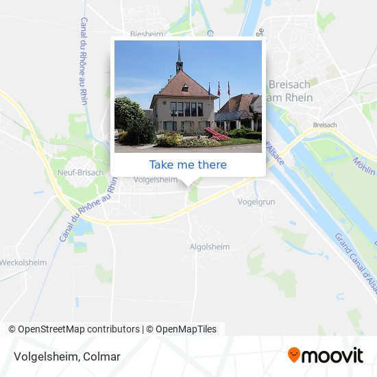 Volgelsheim map