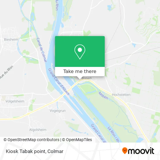 Kiosk Tabak point map