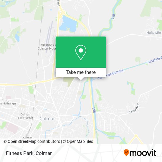 Mapa Fitness Park