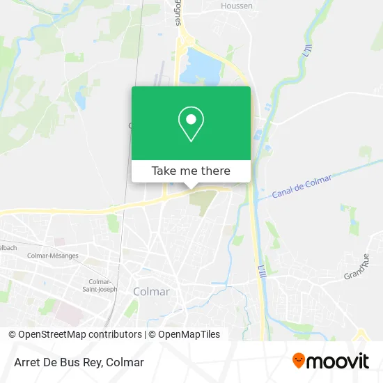 Arret De Bus Rey map