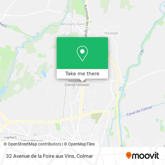 32 Avenue de la Foire aux Vins map