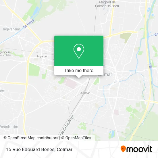 15 Rue Edouard Benes map