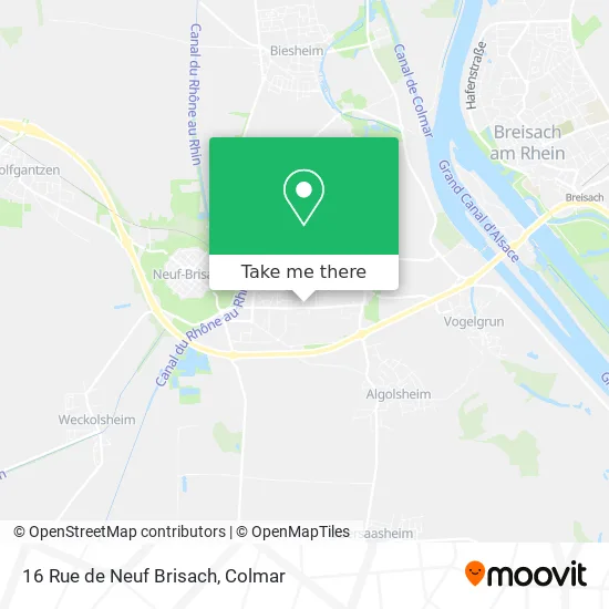 16 Rue de Neuf Brisach map