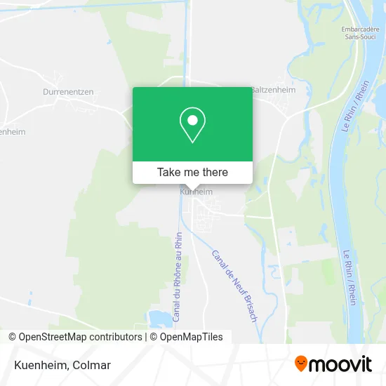 Kuenheim map