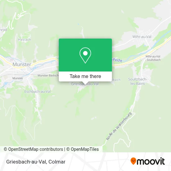 Griesbach-au-Val map