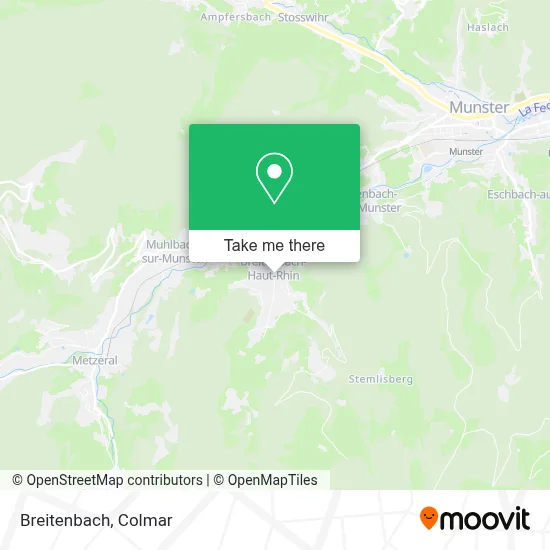 Mapa Breitenbach