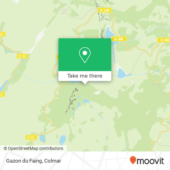 Gazon du Faing map