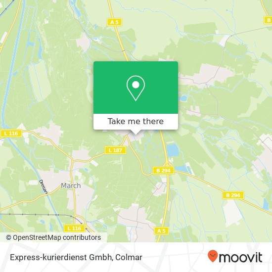 Express-kurierdienst Gmbh map