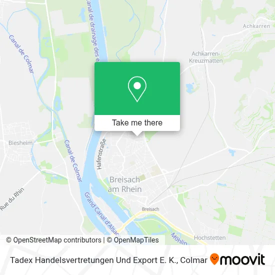 Tadex Handelsvertretungen Und Export E. K. map