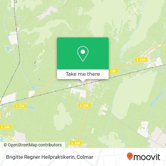 Brigitte Regner Heilpraktikerin map