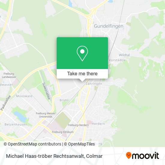 Michael Haas-tröber Rechtsanwalt map