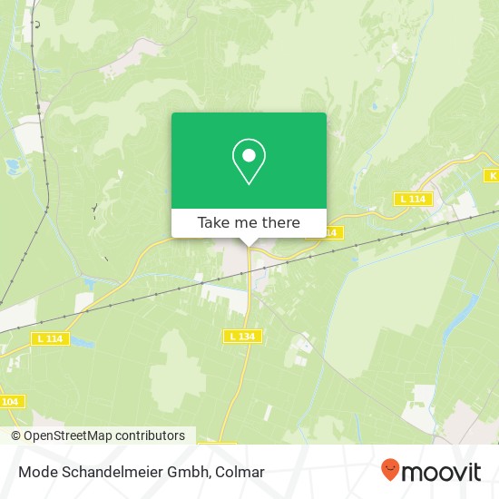 Mode Schandelmeier Gmbh map