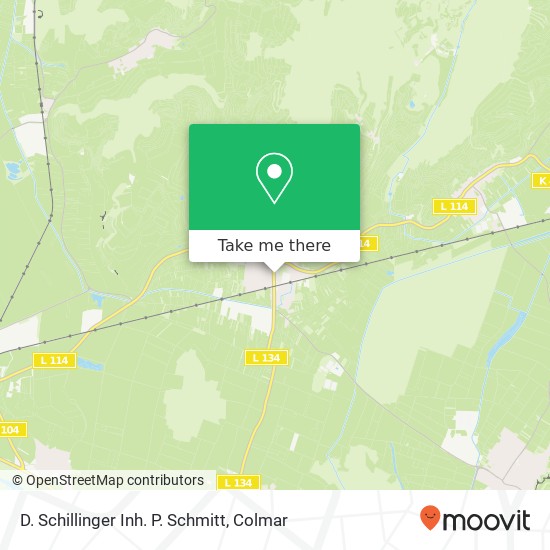 D. Schillinger Inh. P. Schmitt map
