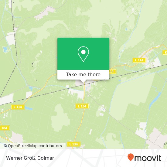 Werner Groß map