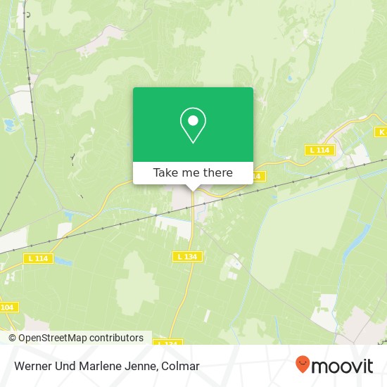 Werner Und Marlene Jenne map