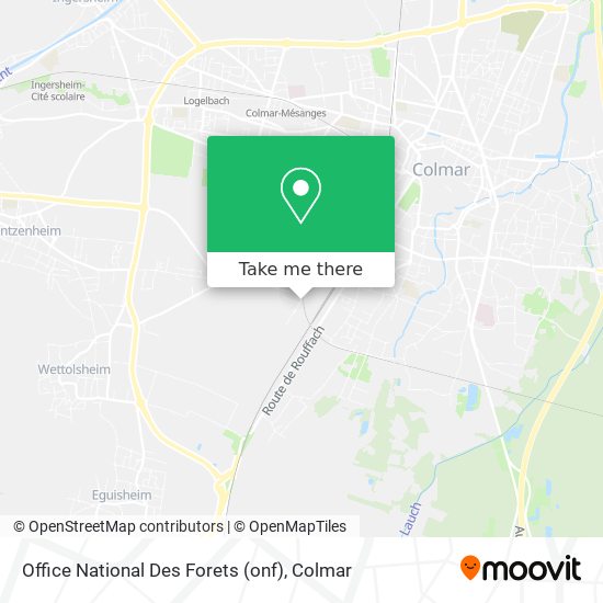Office National Des Forets (onf) map
