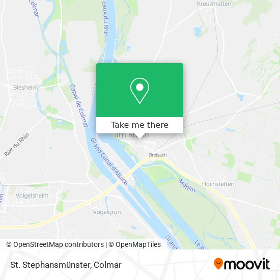 St. Stephansmünster map