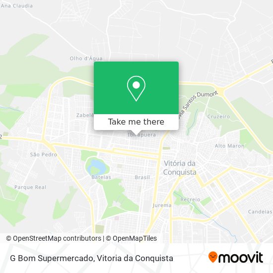 Mapa G Bom Supermercado