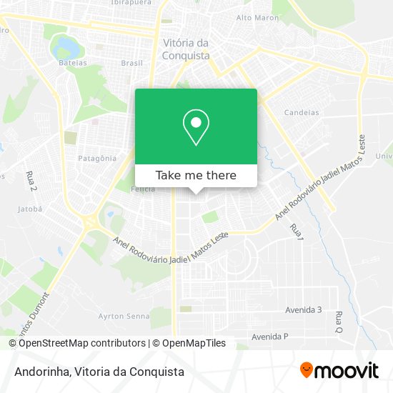 Andorinha map