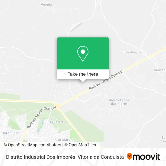 Distrito Industrial Dos Imborés map