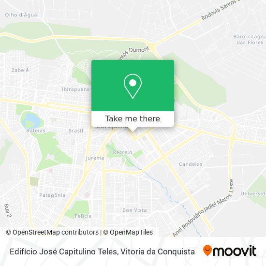 Edifício José Capitulino Teles map
