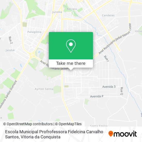 Escola Municipal Profrofessora Fidelcina Carvalho Santos map