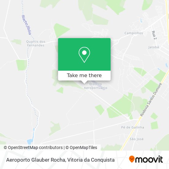 Aeroporto Glauber Rocha map