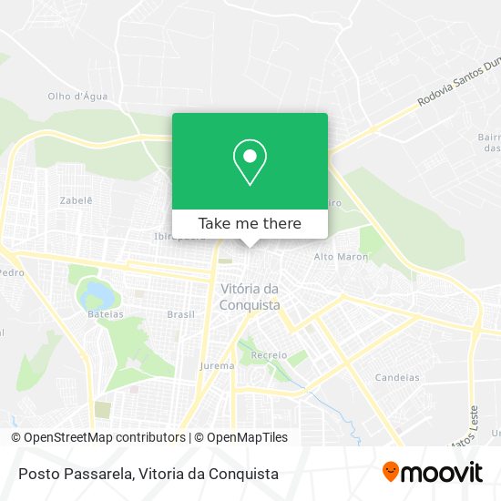 Posto Passarela map