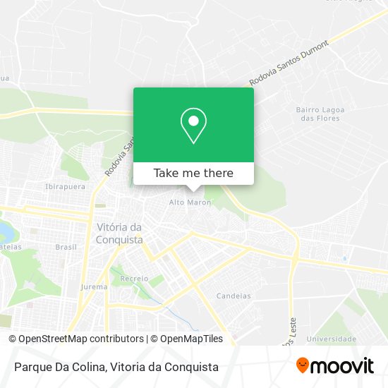 Parque Da Colina map