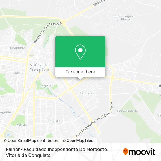 Fainor - Faculdade Independente Do Nordeste map