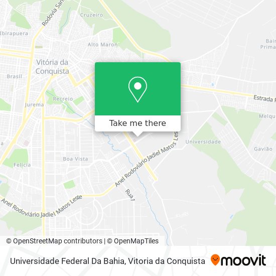 Universidade Federal Da Bahia map