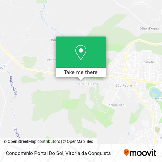 Condomínio Portal Do Sol map